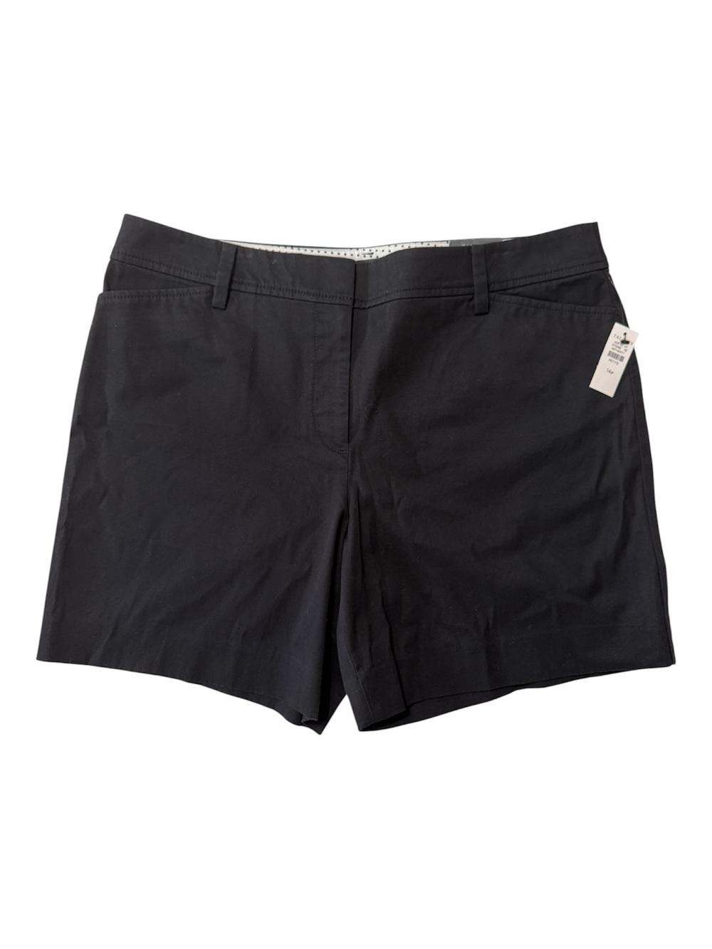 Talbots Perfect Short 6-Inch Inseam Black Women’s Shorts Size 14P